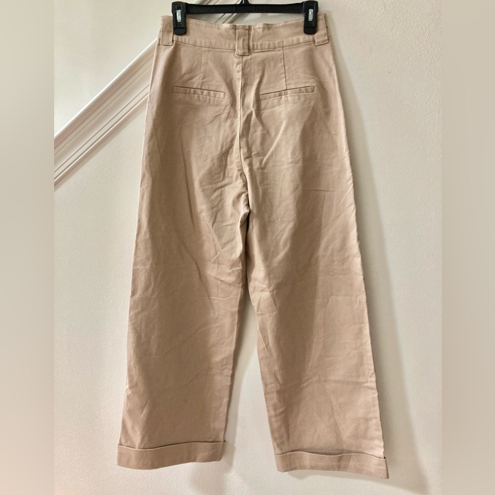 NWT High Rise Wide Leg Pants size M - Picture 2 of 4